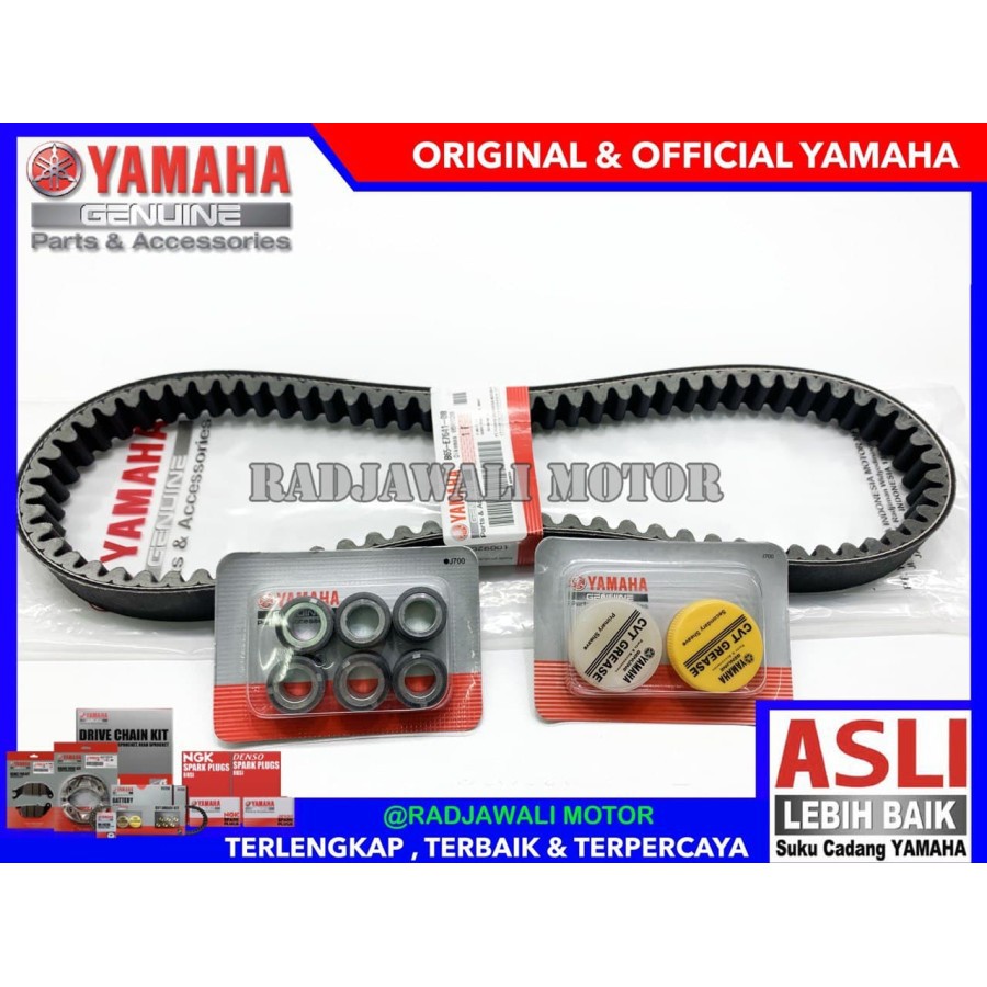 Jual VANBELT VBELT V BELT SET AEROX 155 NEW NMAX 2020 ASLI ORIGINAL