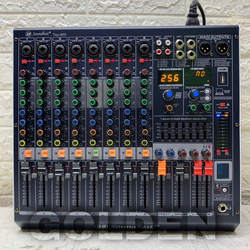 Jual Mixer Soundbest Top Original Channel Bluetooth Usb