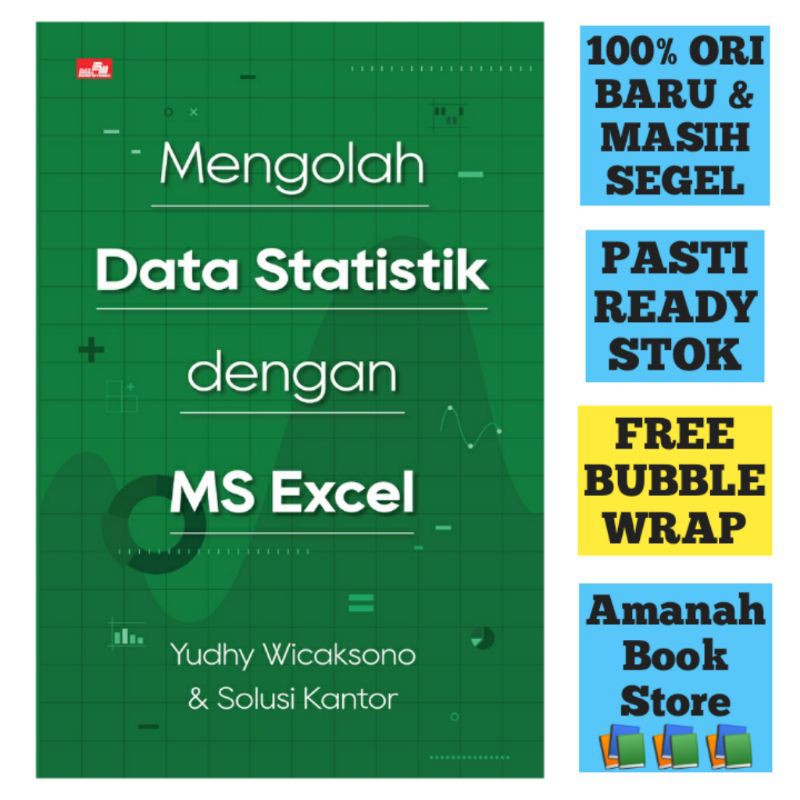 Jual Mengolah Data Statistik Dengan Ms Excel Yudhy Wicaksono Solusi