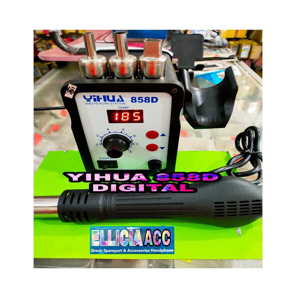 Jual Hot Air Digital D Yihua Solder Uap Digital D Yihua Blower