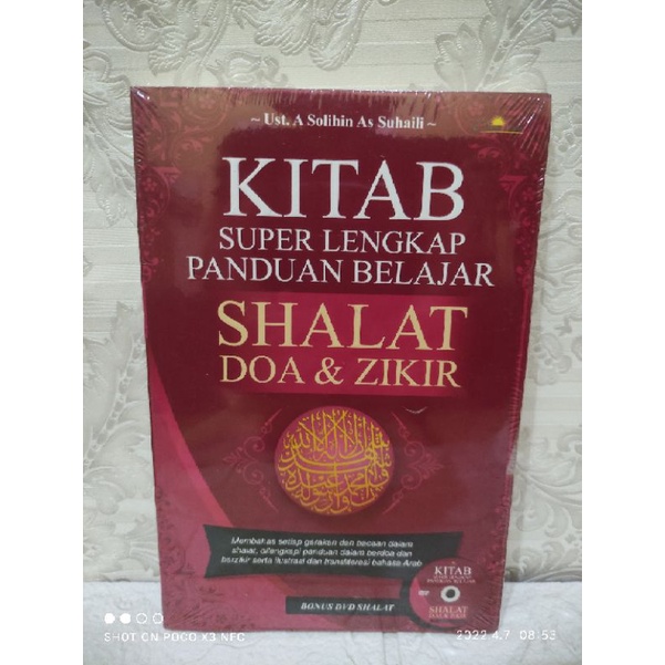 Jual Kitab Super Lengkap Panduan Belajar Shalat Doa Zikir Plus CD