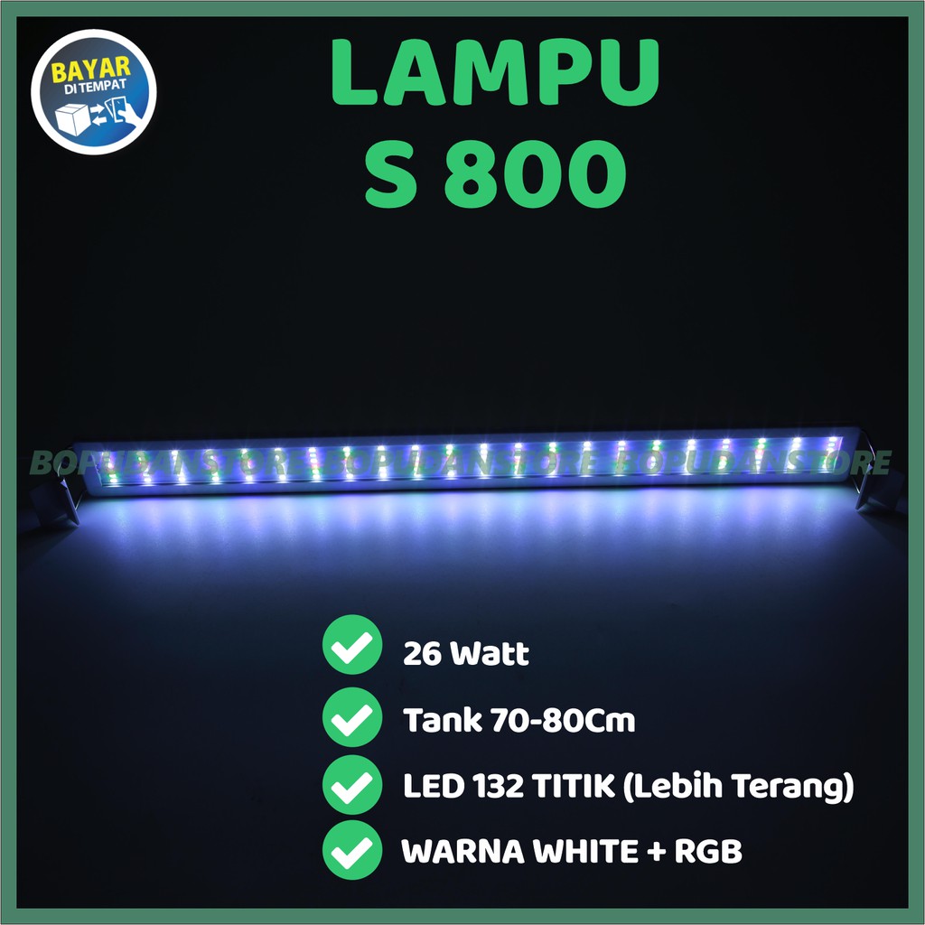 Jual Lampu Led Aquarium Aquascape Akuarium Gantung RECENT AA S 800 S800