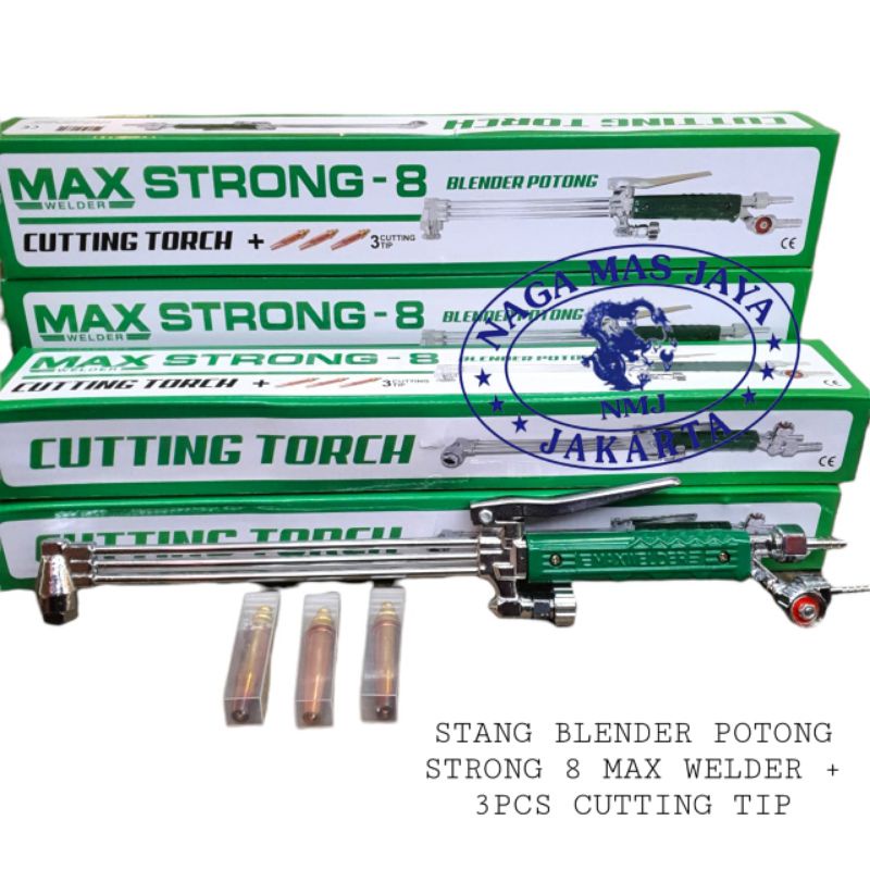 Jual CUTTING TORCH STRONG 8 STANG LAS BLENDER POTONG STRONG 8 STANG