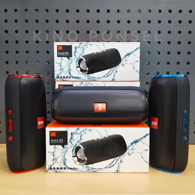 Jual Speaker Aktif Bluetooth JBL D2 Dual Woofer Speaker Portable