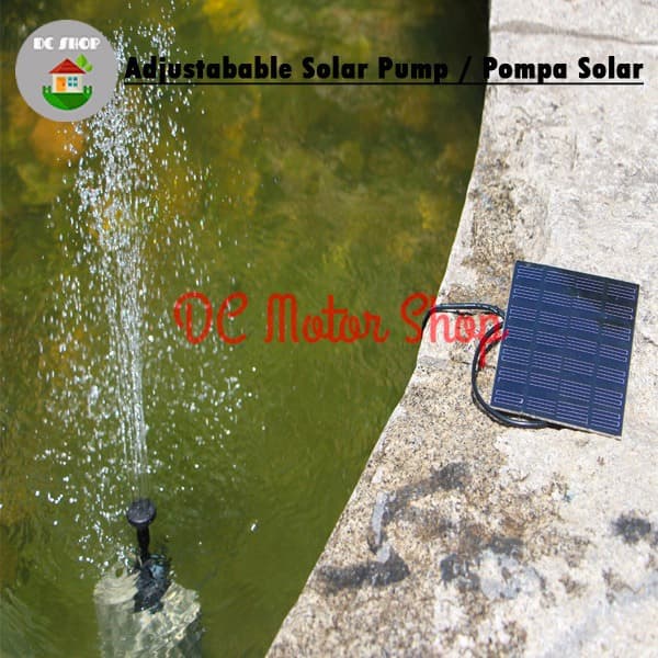 Jual Ds D Air Mancur Adjustable Solar Power Cell Pump Pompa Celup