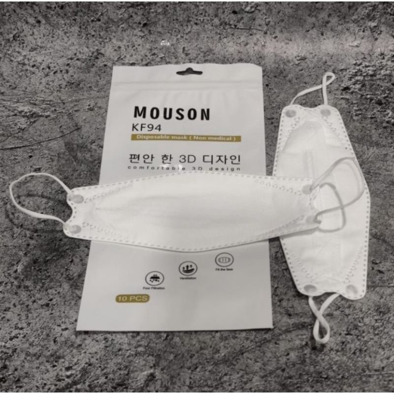 Jual Masker Kf Mouson Careion Kore Evo Ply Ada Ijin Kemenkes Isi