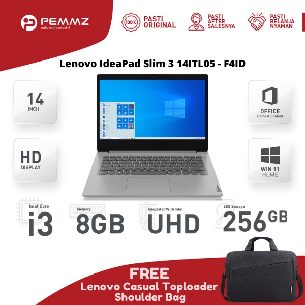 Jual Lenovo Ideapad Itl F Id I G Ssd Gb Platinum