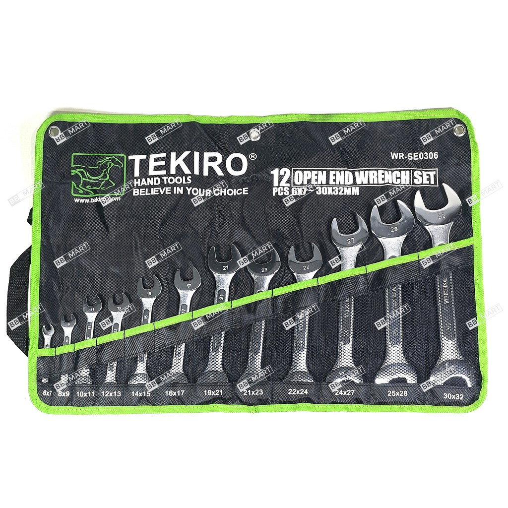 Jual Tekiro Open End Wrench Set Pcs Mm Kunci Pas Set Mm