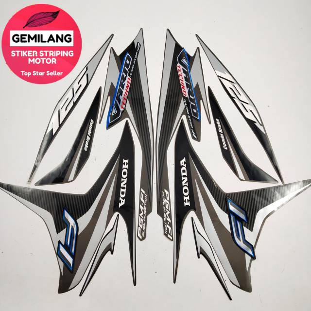 Jual Striping Decal Polet Sticker Honda Vario Techno Old