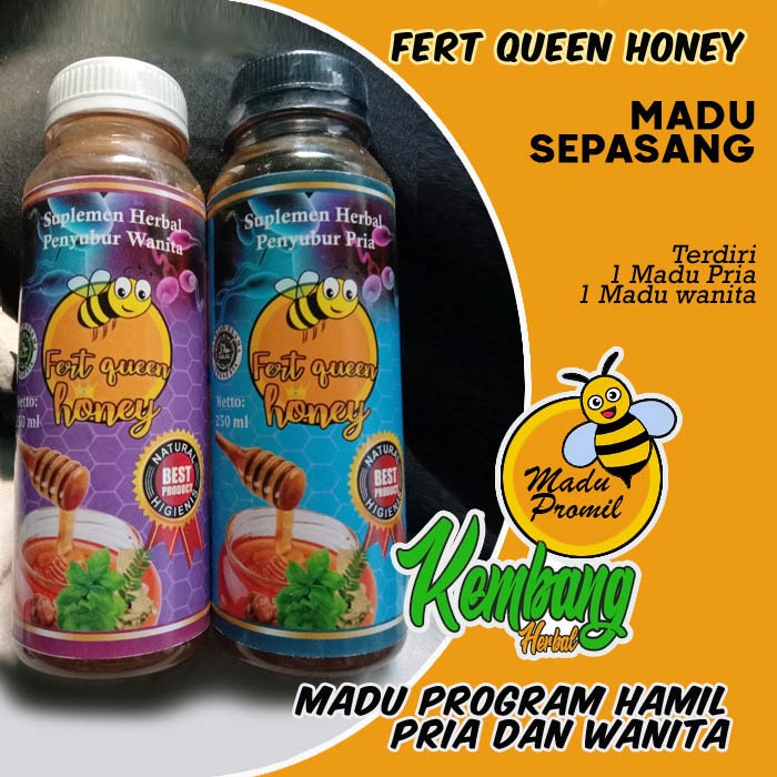 Jual Fert Queen Honey Madu Program Hamil Wanita Dan Pria Penyubur