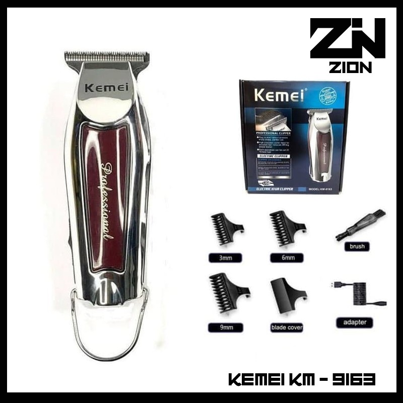 Jual KEMEI KM 9163 TRIMMER TURBO Kemei Km 9163 Mesin Cukur Rambut