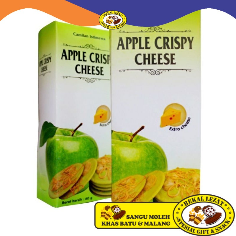 Jual Apple Crispy Cheese Oleh Oleh Khas Malang Batu Camilan Kekinian