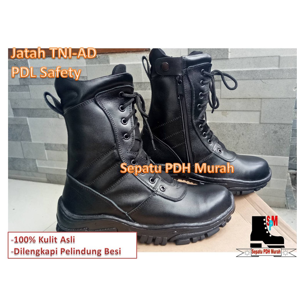 Jual Sepatu Pdl Model Jatah Pembagian Tni Ad Seri Safety Boot