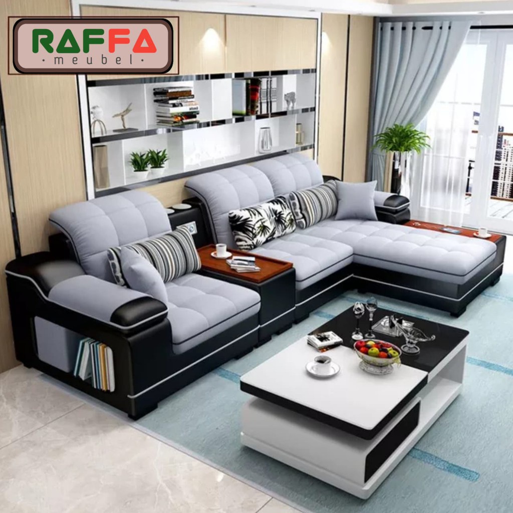 Jual Harga Murah Sofa Leter L Shape Putus Sofa Minimalis Modern