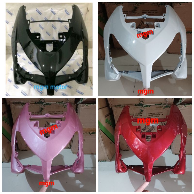 Jual Tameng Panel Depan Vario Lama Carbu Hitam Putih Pink Maron