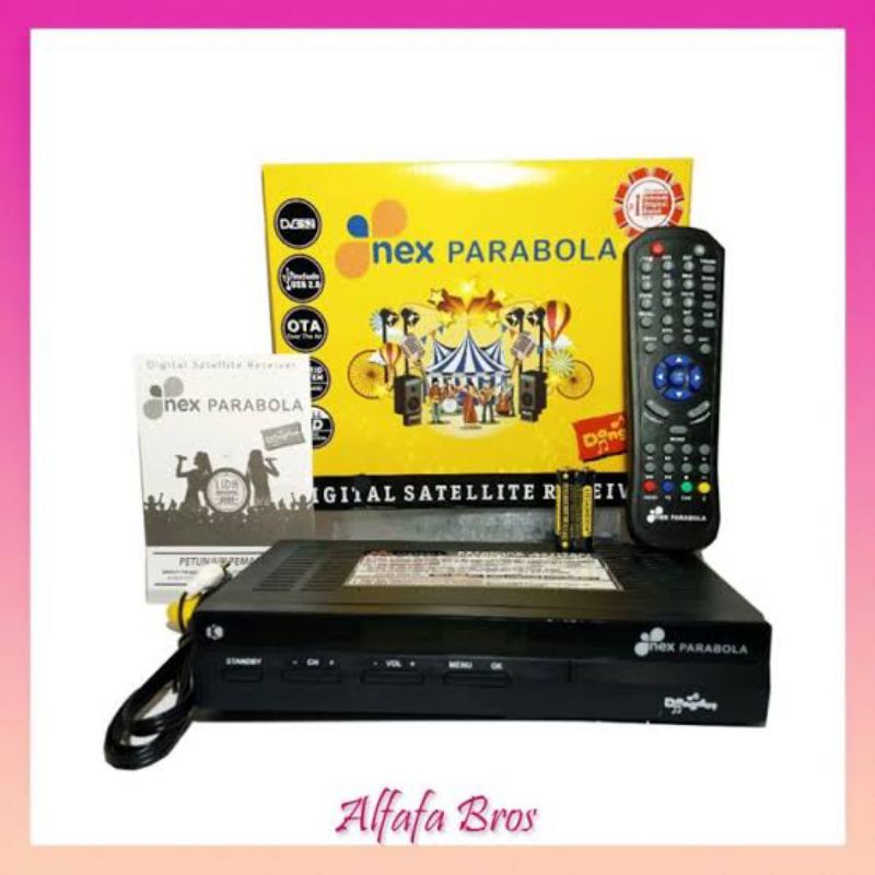 Jual RECEIVER PARABOLA MOLA NEX PARABOLA KUNING Shopee Indonesia