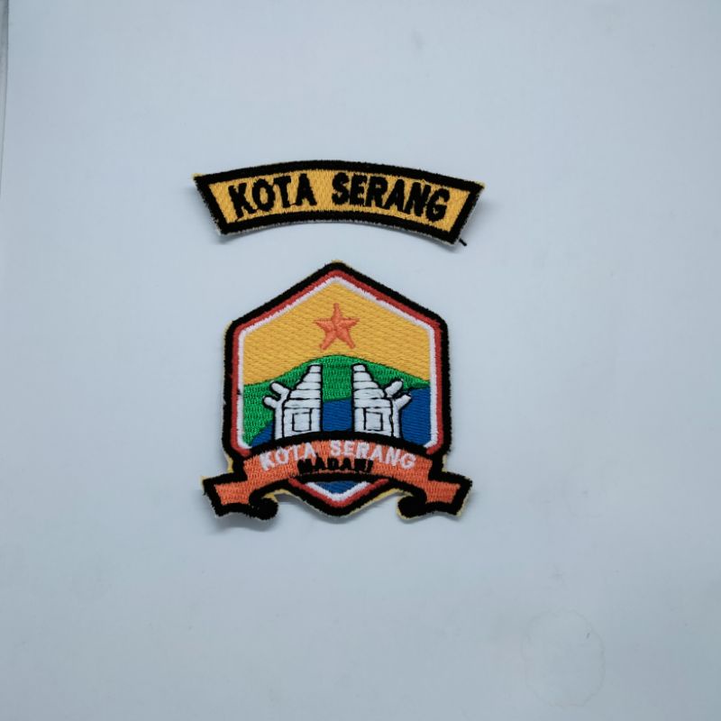 Jual Logo Bordir Kota Serang Logo Kota Serang Bordir Logo Kota