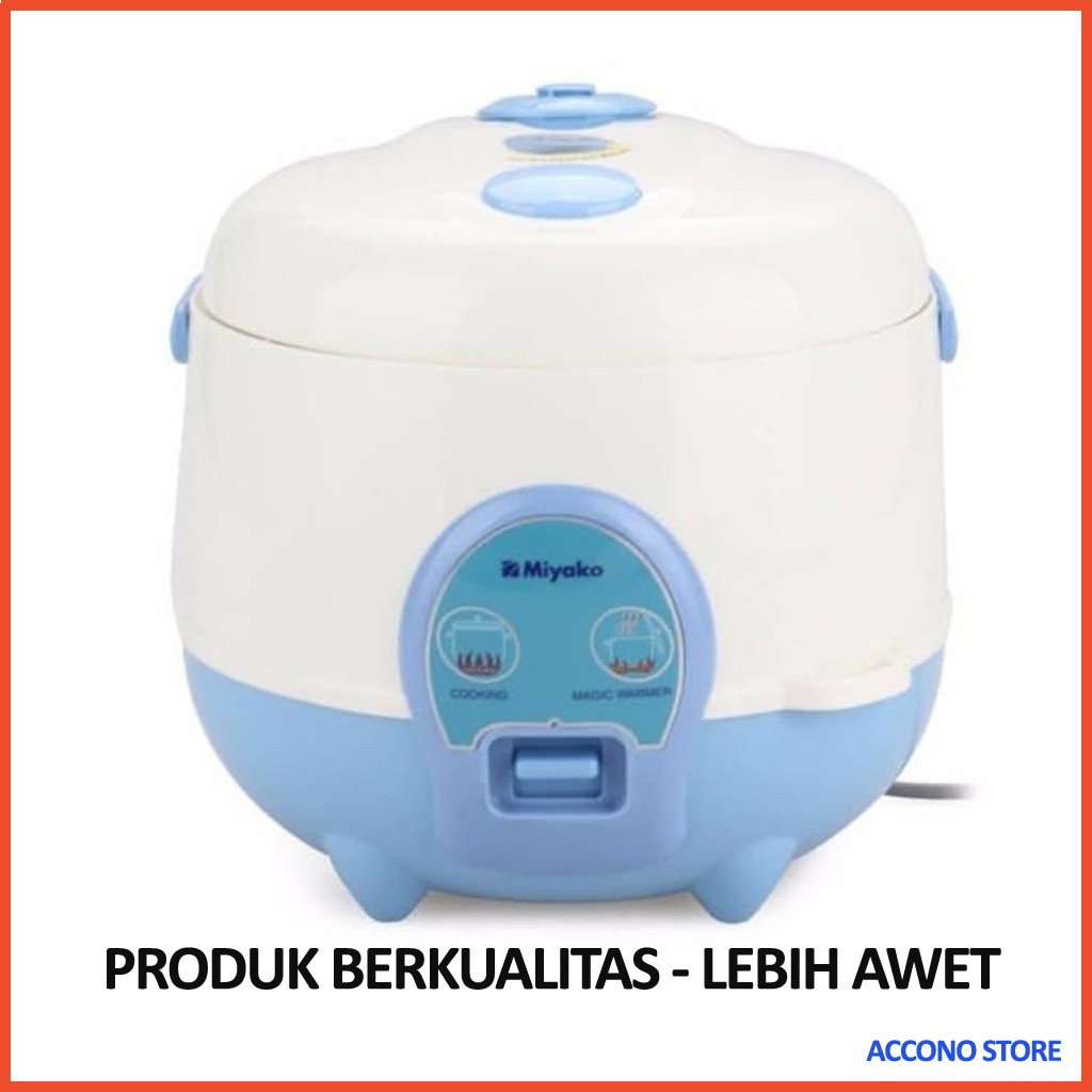 Jual Rice Cooker Miyako Mini Mcm Biru A D Elektronik Rumah