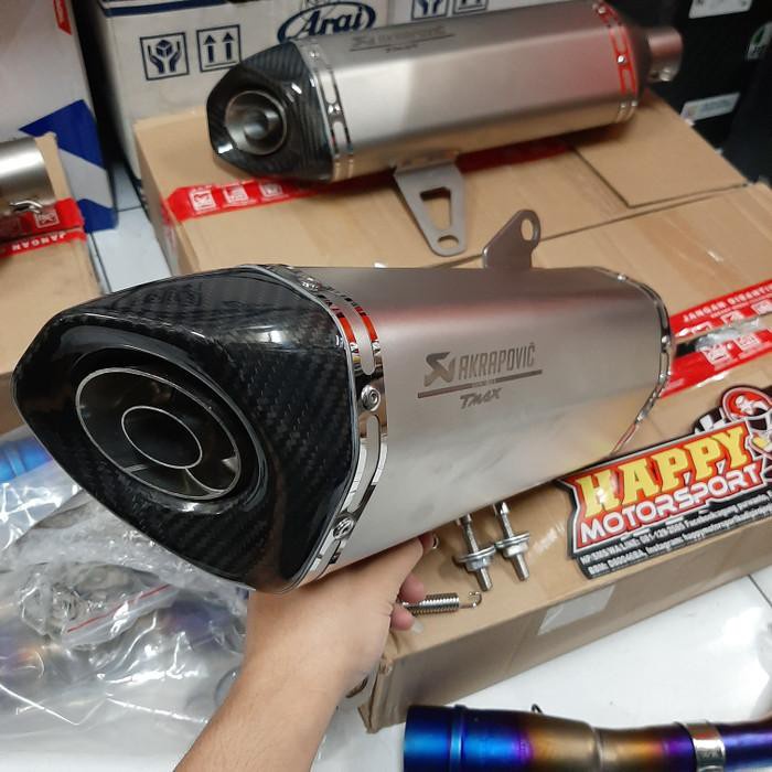 Jual Jual Knalpot Fullsystem Akrapovic Replika Tmax Utk Yamaha Xmax