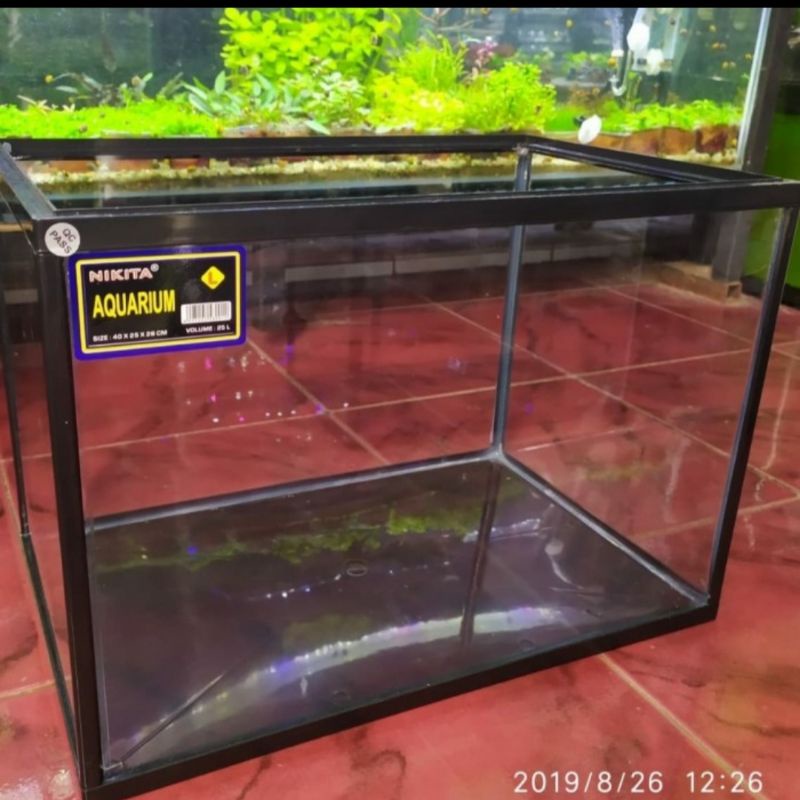 Jual Aquarium Aklirik Aquarium Nikita Size L X X Cm Tanpa Tutup