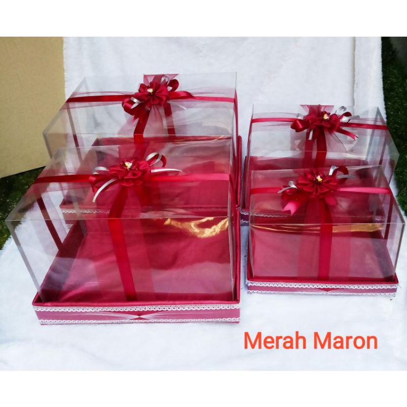 Jual Box Kotak Seserahan Hantaran Mika Pernikahan Lamaran Parsel