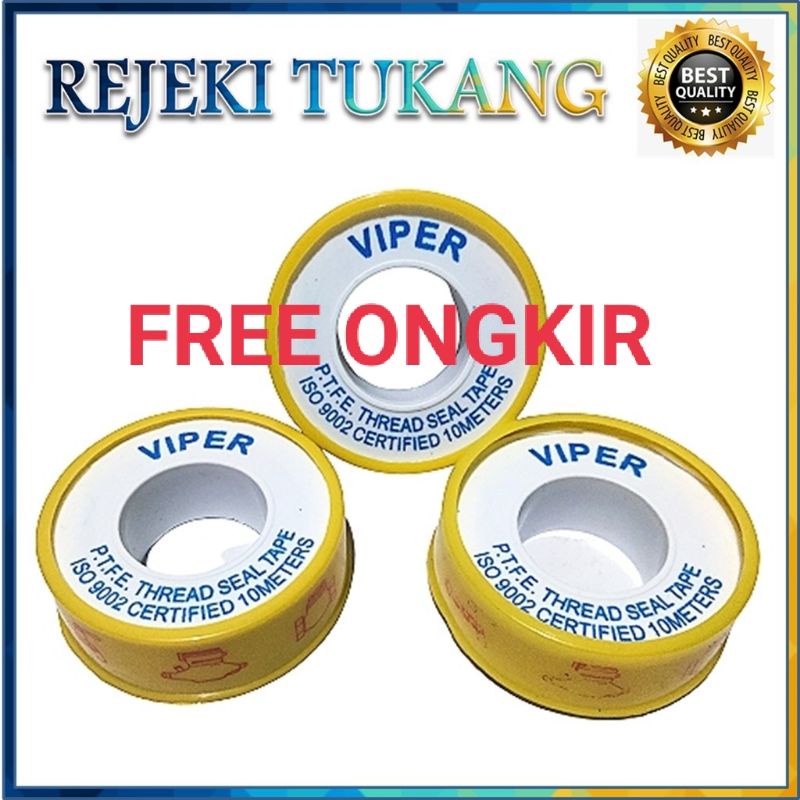 Jual Seal Tape Siltip Seltip Siltep Tba Kran Pipa Mm X M Viper