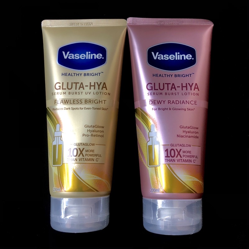 Jual Vaseline Healthy Bright Gluta Hyaluron Pro Retinol Serum Uv Lotion