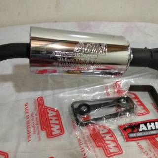 Jual Knalpot AHM Fiz R Force One Satria 2tak AHM Original Shopee