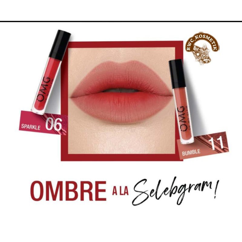 Jual Omg Oh My Glam Paket Ombre Lips Omg Lipcream Omg Ombre Omg Lip