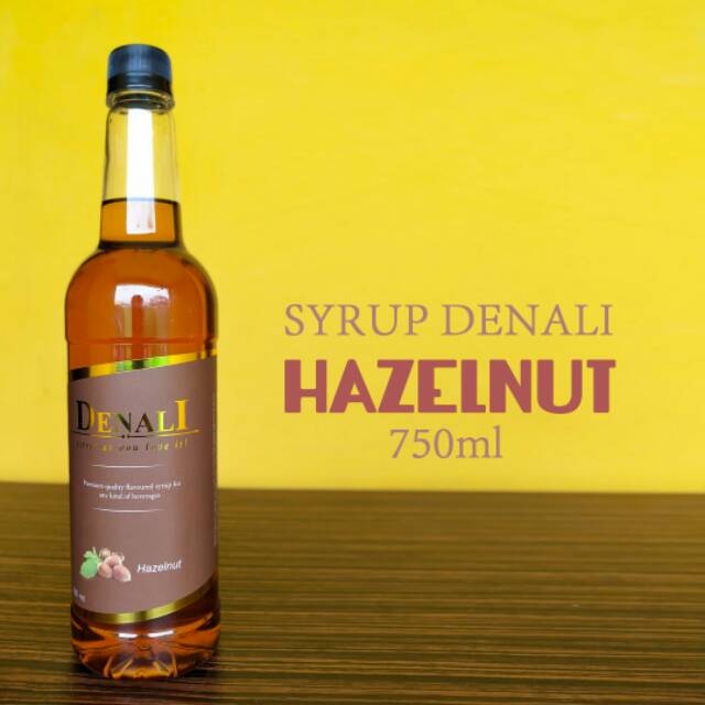 Jual HAZELNUT SYRUP DENALI Shopee Indonesia