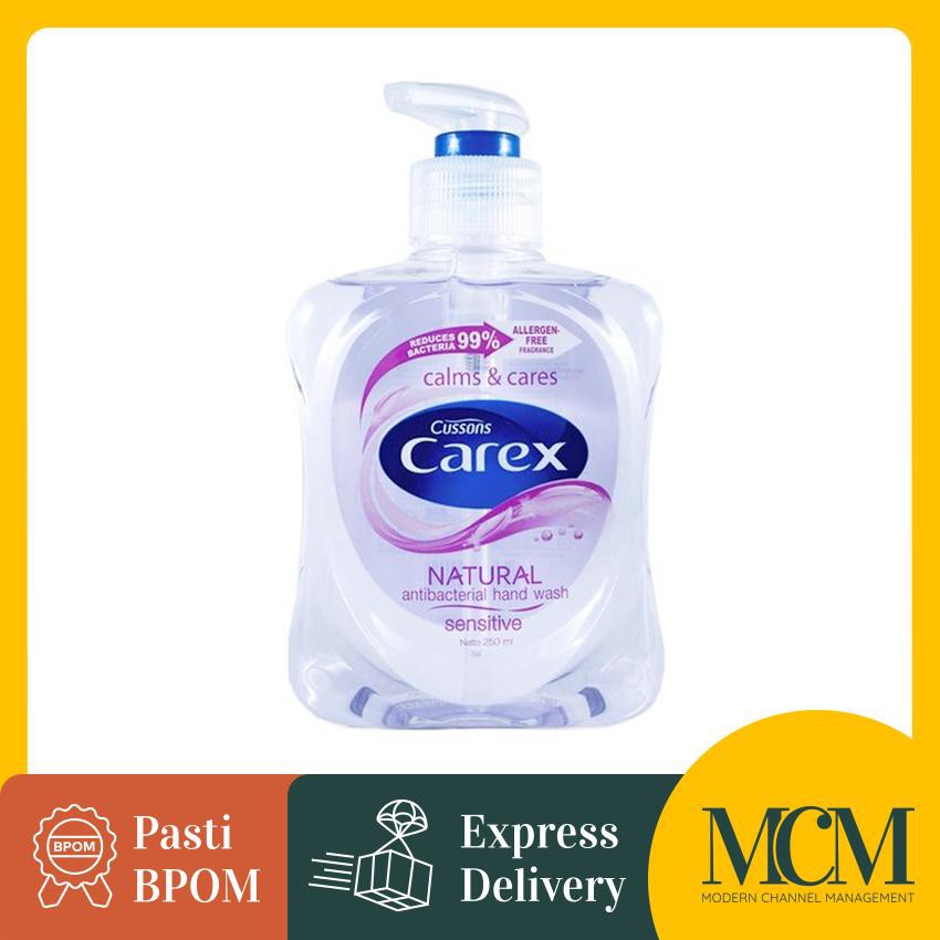 Jual Sabun Cuci Tangan Carex Hand Wash Sensitive Pump Ml