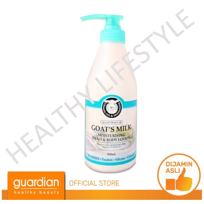 Jual Guardian Goat S Milk Moisturising Hand Body Lotion 500 Ml