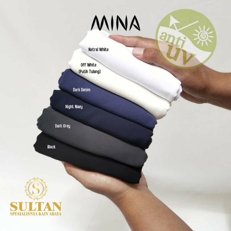 Jual Kain Mina Anti UV Sultan Shopee Indonesia