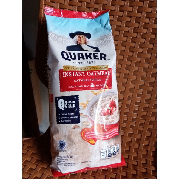 Jual Quaker Instan Oatmeal Gram Minuman Sereal Makanan Instan