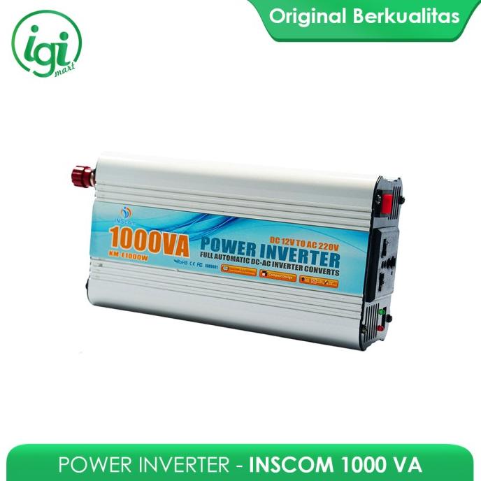 Jual Produk Terbaik POWER INVERTER 1000 WATT DC 12V TO AC 220V INSCOM