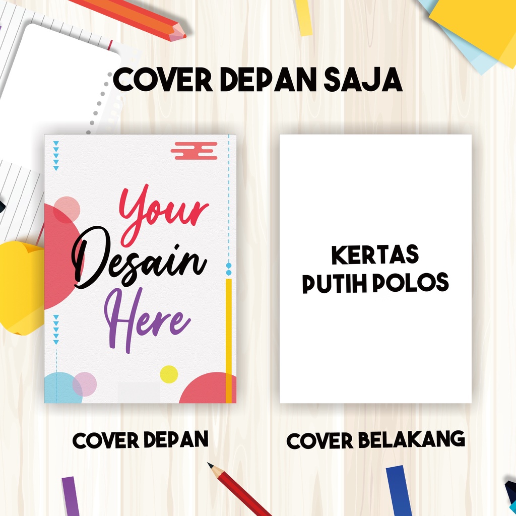 Jual Notebook Custom A Spiral Block Note Custom Catatan Souvenir