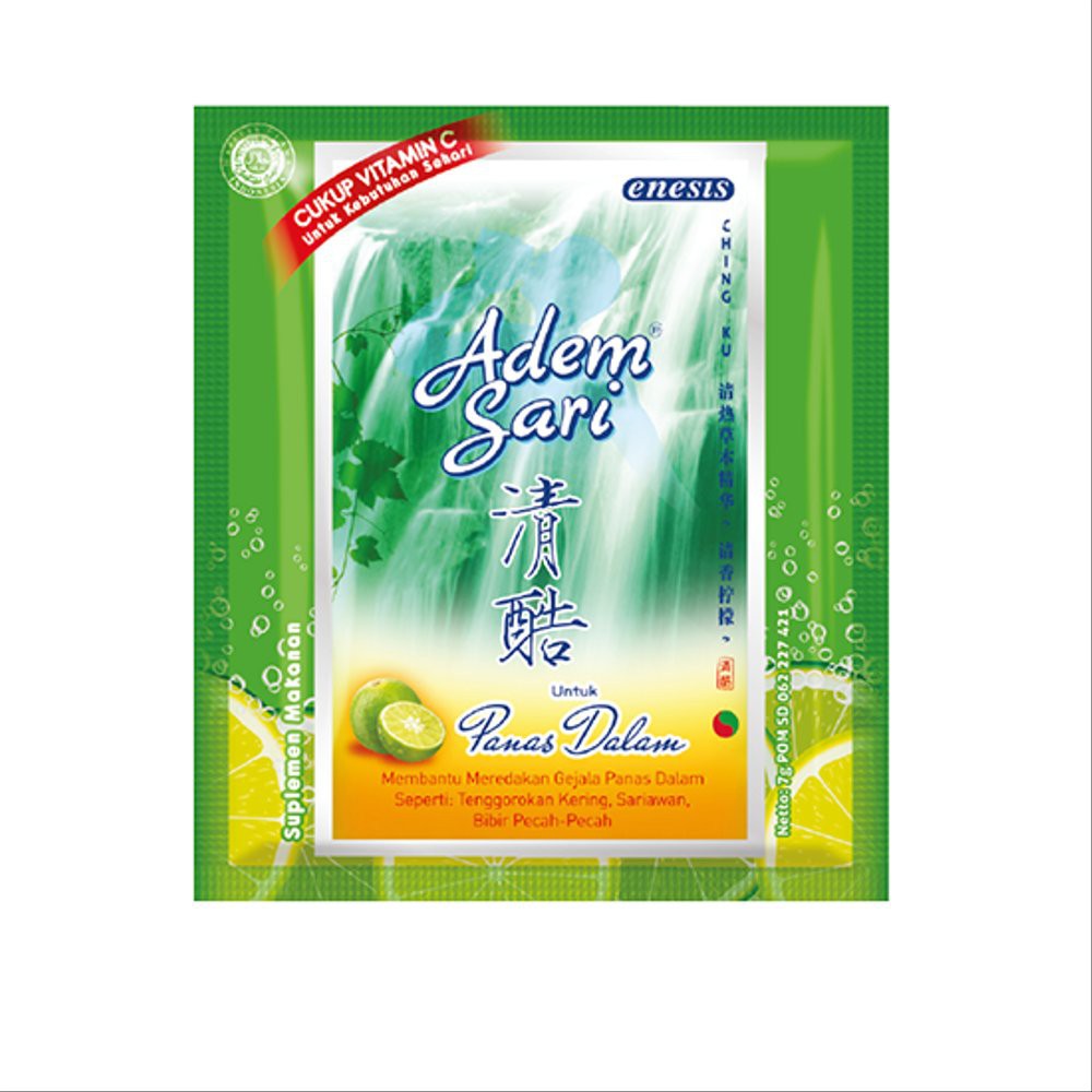 Jual Adem Sari Minuman Pereda Panas Dalam Kemasan Sachet Sensacools 1