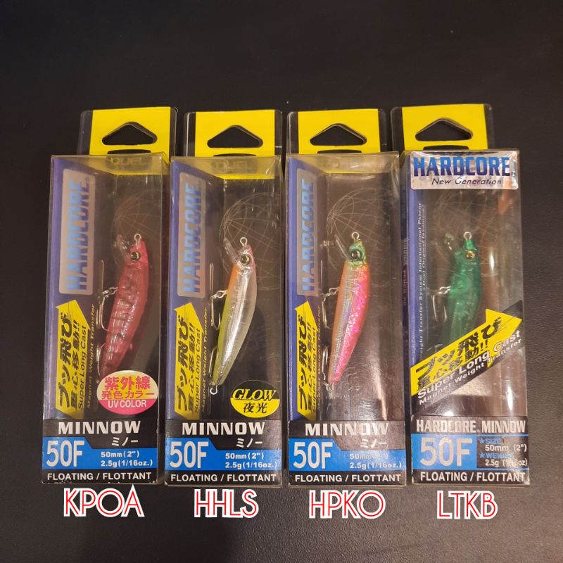 Jual Lure Duel Hardcore Minnow F Gr Shopee Indonesia