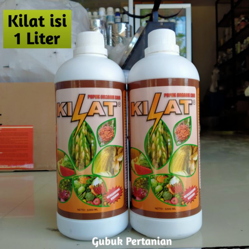 Jual Pupuk Kilat Cair Pupuk Organik Isi 1 Liter Shopee Indonesia