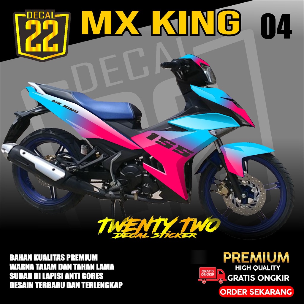 Jual Decal Mx King Full Body Dekal Mx King Full Body Stiker Mx