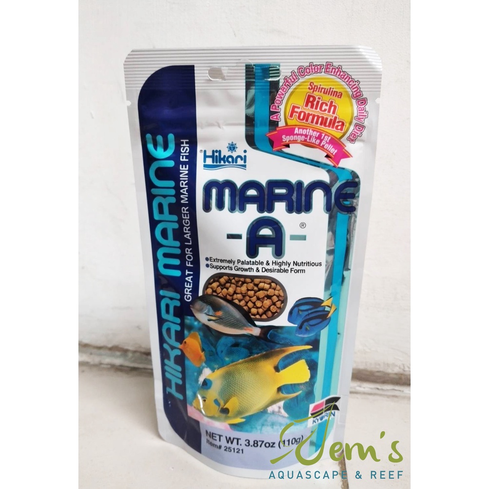 Jual Hikari Marine A 110gr Makanan Ikan Hias Laut Fish Food