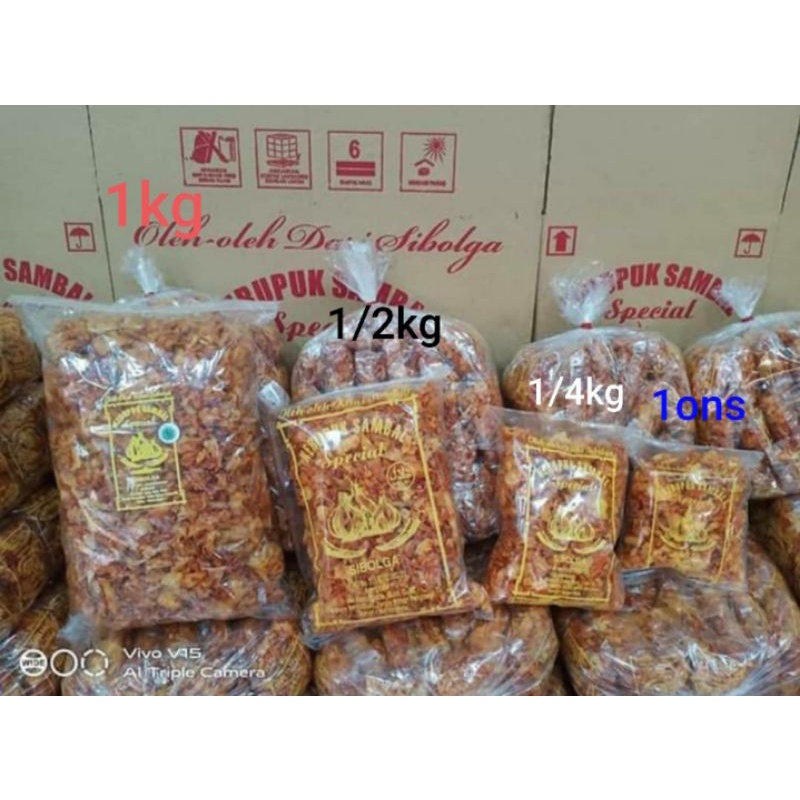 Jual Keripik Sambal Khas Sibolga 1 2 Kg Shopee Indonesia