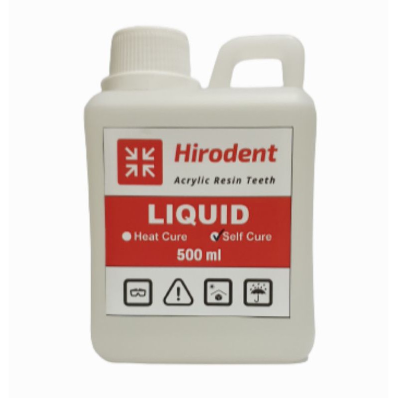 Jual LIQUID Acrylic Resin Teeth 500 Ml SC HC Self Heat Cure Curing