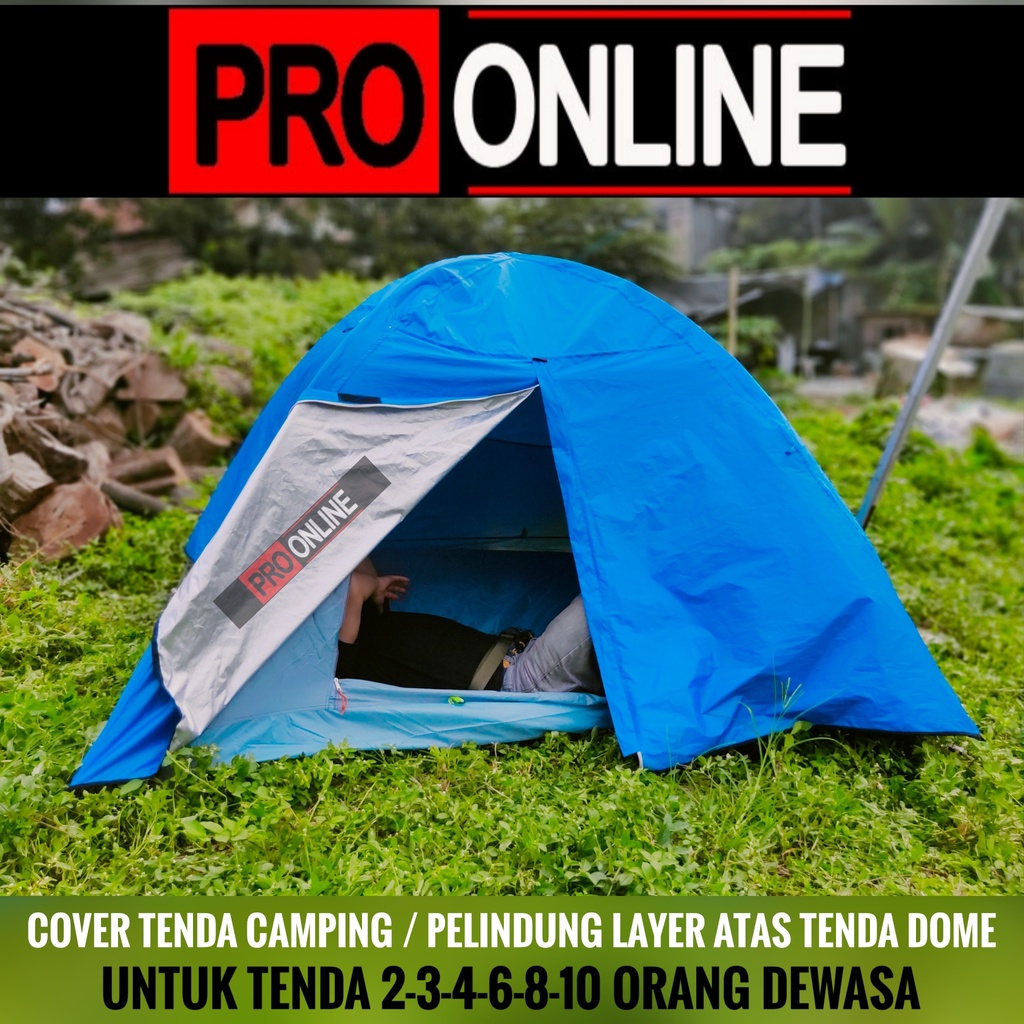 Jual Cover Tenda Layer Pelindung Atap Tenda Tenda Dobel Layer