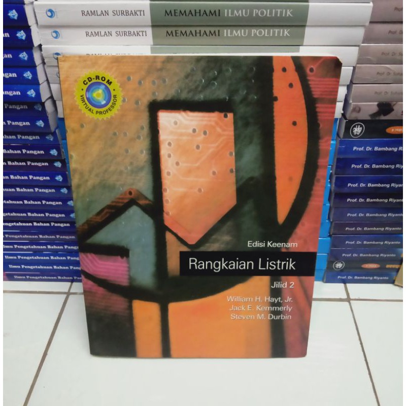 Jual BUKU RANGKAIAN LISTRIK EDISI 6 JILID 2 Dan CD Shopee Indonesia