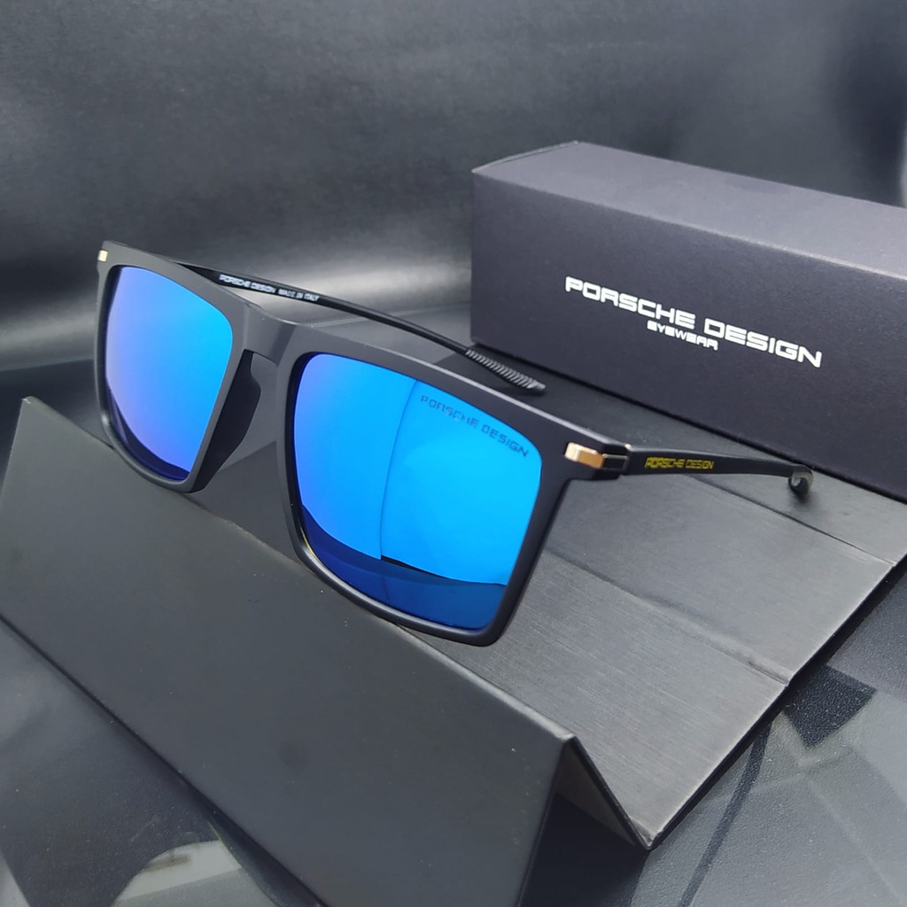 Jual COD KACAMATA PORCHE LENSA POLARIZED ANTI SILAU OUTDOOR INDOOR