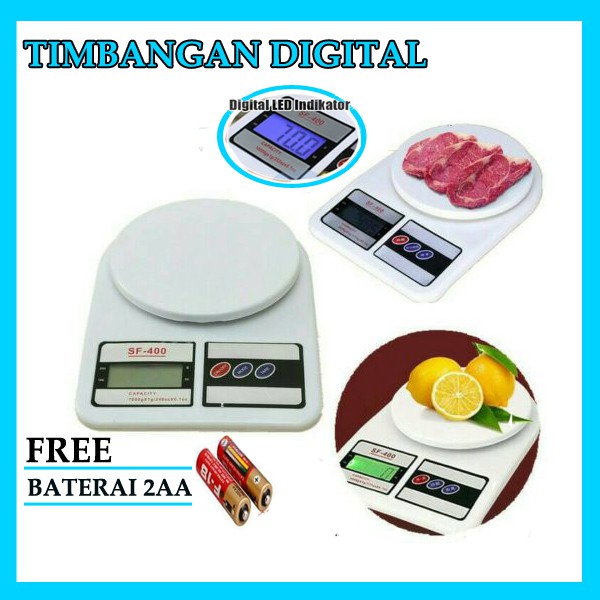 Jual Timbangan Digital Dapur Kg Neraca Kitchen Elektronik Scale