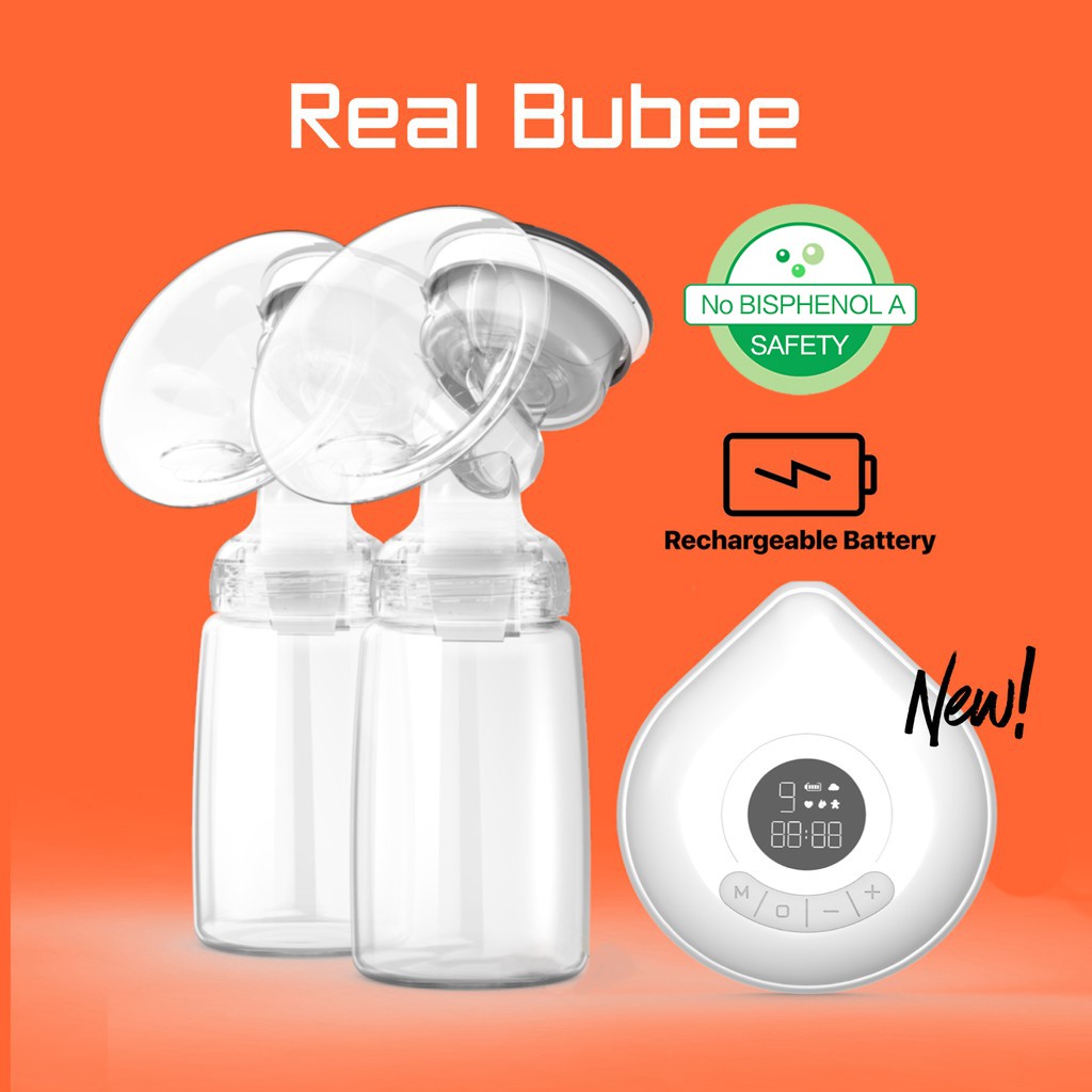 Jual Original Cod Real Bubee Breast Pump Pompa Asi Manual Breast