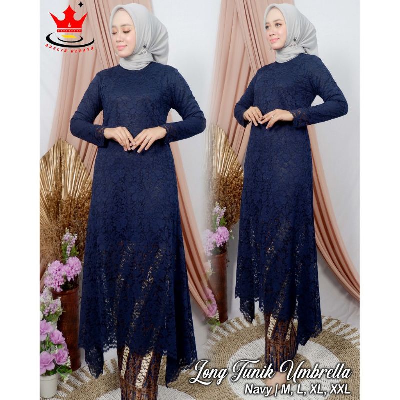 Jual Setelan Kebaya Long Tunik Kebaya Modern Kebaya Melayu Set