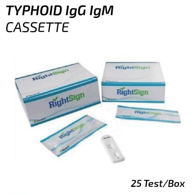 Jual Rightsign Typhoid Igg Igm Test Cassette Test Shopee Indonesia